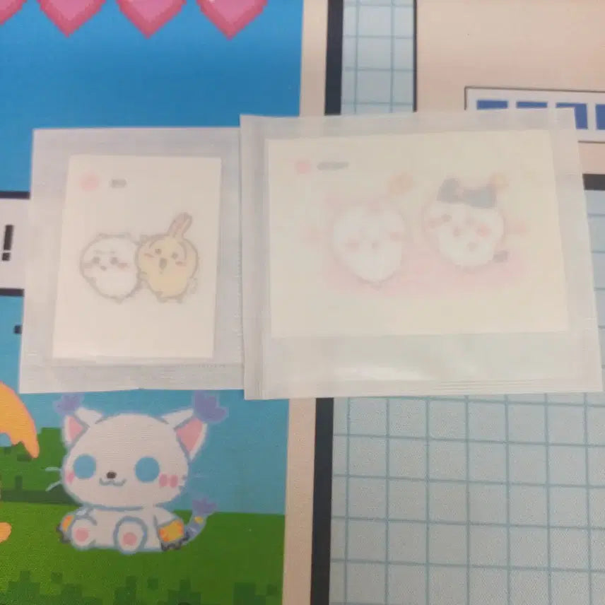 [BUNJANG] Cheekawaii Giant Sticker (Bikttibu Seal) - Cherry Blossom Edition - Sealed / 먼작귀 치이카와 빅띠부씰 미개봉