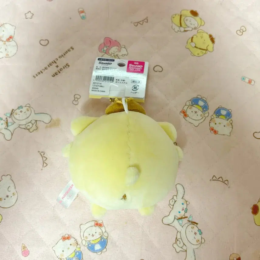 [BUNJANG] Purin Pudding and Mochi Panda Plush Charm / 폼폼푸린 모찌판다 인형키링