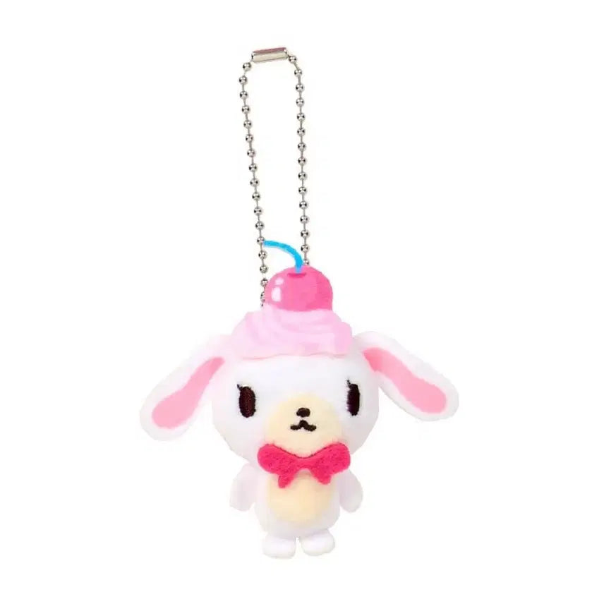 [BUNJANG] Sanrio Whipping Deco Y2K Sugarbunnies Shirousa Plush Charm / 산리오 휘핑 데코 Y2K 슈가바니즈 시로우사