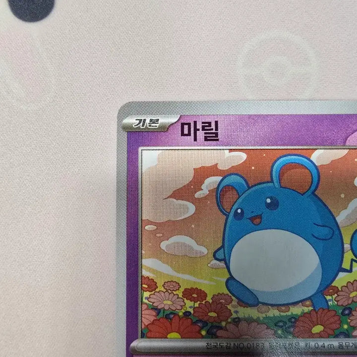[BUNJANG] Pokemon Card Marill 295/742 Korean Version Normal Card / 포켓몬카드 마릴 295/742 한글판 일반카드