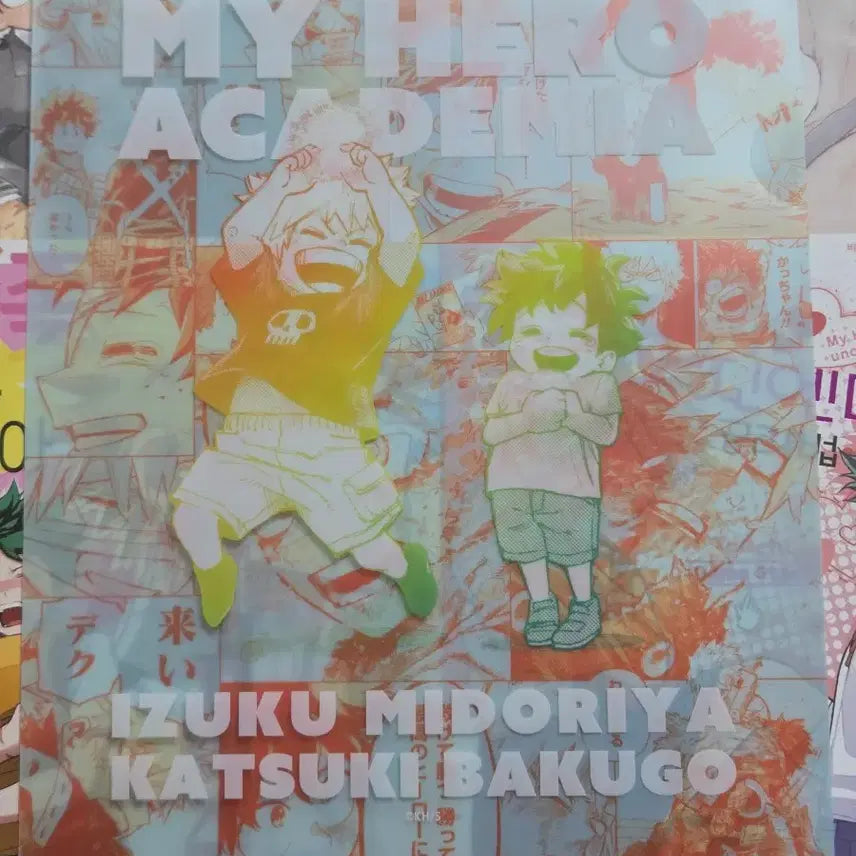 [BUNJANG] My Hero Academia Doujinshi &amp; Exhibition Clear File - Deku &amp; Bakugo / 나의 히어로 아카데미아 동인지 원화전 클리어파일 나히아 히로아카 미도리야 바쿠고 캇데쿠
