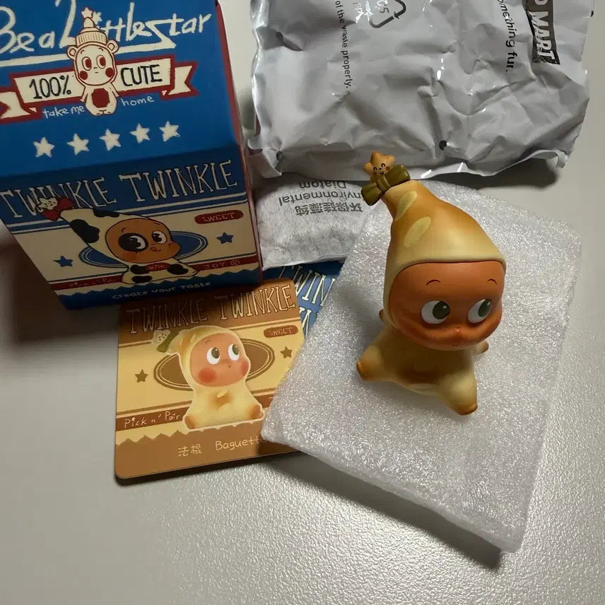 [BUNJANG] Pop Mart Little Star My Own Flavor Combination Series A Baguette Figure / 팝마트 작은별 나만의 맛조합 시리즈 A 바게트 피규어
