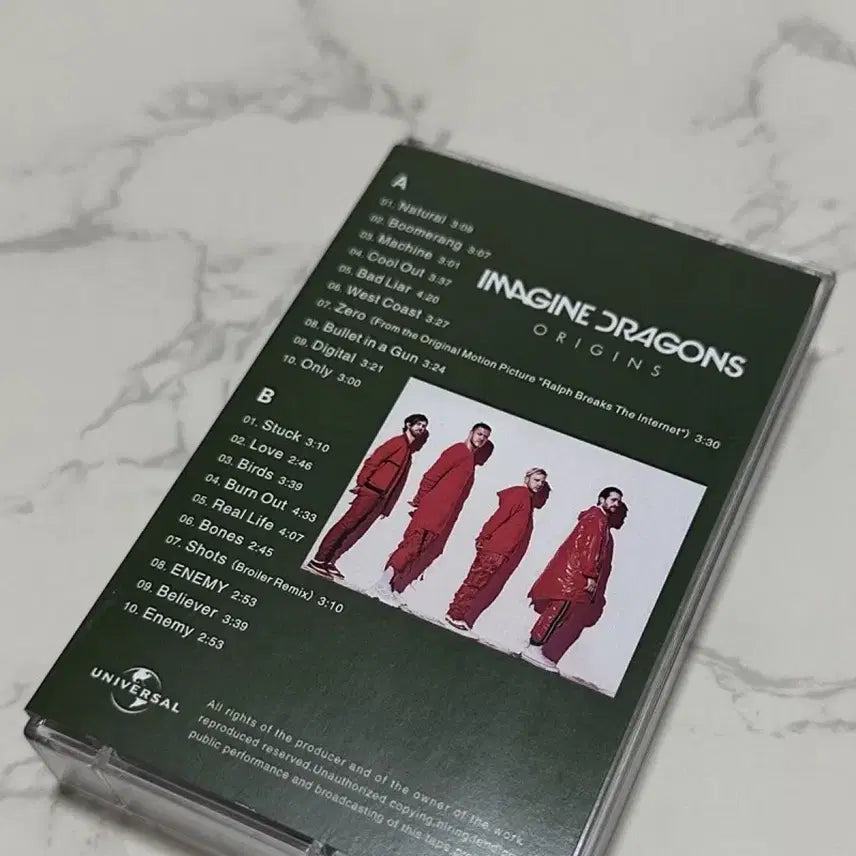 [BUNJANG] Imagine Dragons Origins (International Deluxe) Limited Edition Cassette Tape / 이매진 드래곤스 Origins 카세트 테이프