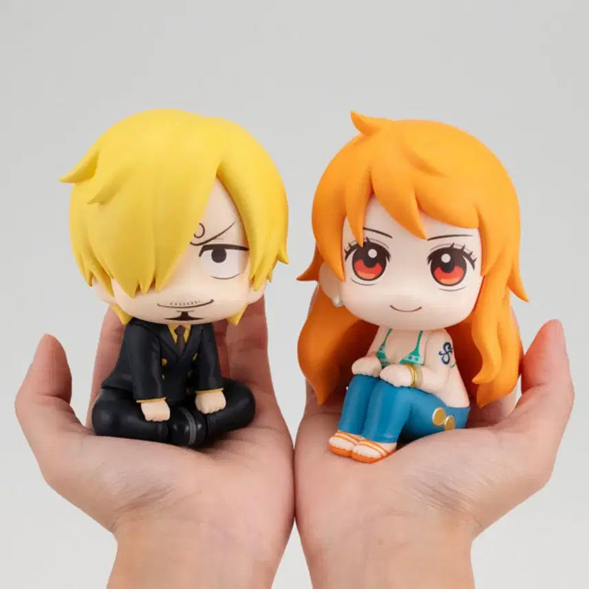 [BUNJANG] MegaHouse One Piece Nami &amp; Sanji Lookup Figure Set (Special Bonus Included, Sealed) / 메가하우스 원피스 나미 상디 룩업 피규어 특전 포함 미개봉