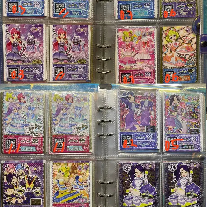 [BUNJANG] Pripara Promo Ticket / Pretty Ticket Set / 프리파라 프로모 티켓 프리티켓 라라 소피 미래 시온 도로시 레오나 위드 유이 페퍼 논 파루루 솔라미스마일 드레싱파페 가라라 미카 미캉 가루루 파라라 파루루 하이디 히비키 그레이