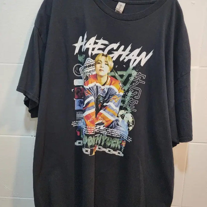 [BUNJANG] NCT Haechan 2020 Graphic T-Shirt / NCT 해찬 2020 그래픽 굿즈 반팔티