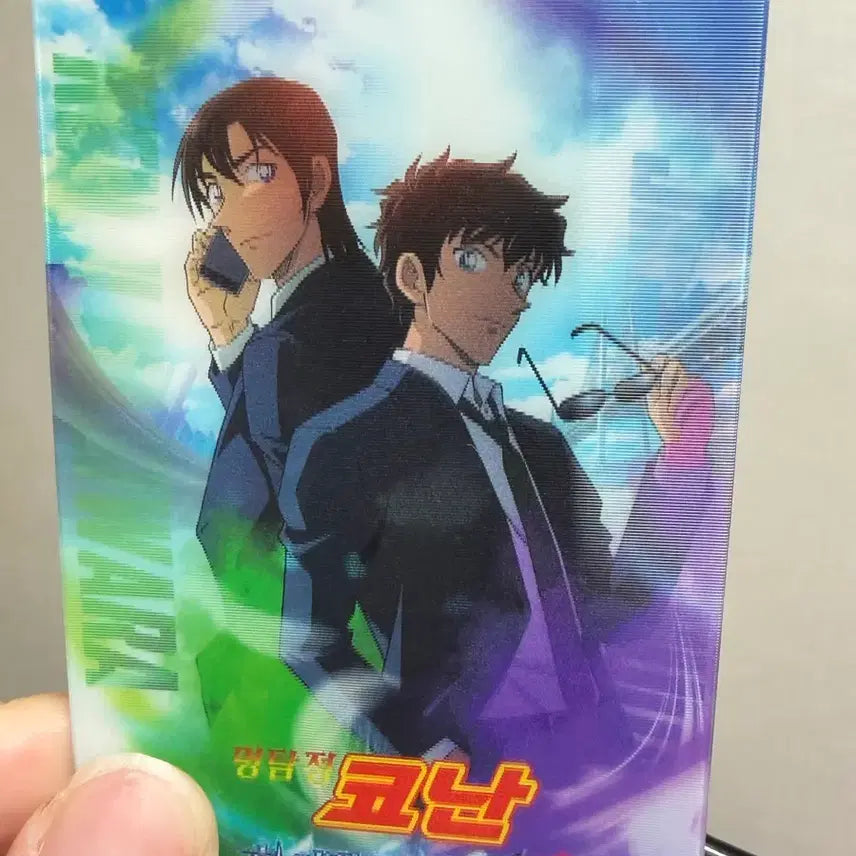 [BUNJANG] Detective Conan Movie The Raven Chaser Kaito Kid Lenticular Card / 명탐정 코난 극장판 하이웨이의 타천사 켄지, 진페이 렌티큘러 카드 특전