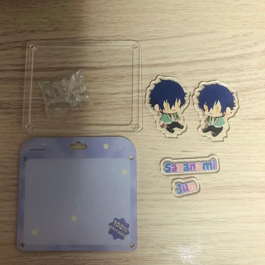 [BUNJANG] Ensemble Stars. CharaAni Starlight Mall Jun Shionanami Nui Acrylic Stand / 앙스타 중스타 사자나미 쥰 누이 아크릴 스탠드