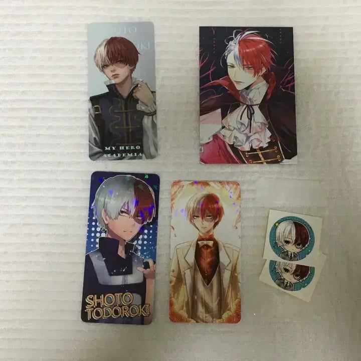 [BUNJANG] My Hero Academia Todoroki Unofficial Photocard / 히로아카 토도로키 비공굿 포카