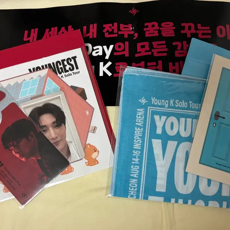[BUNJANG] Young K Youngest Concert "My Day" Gift Set / 영케이 영기스트 콘서트 중콘 입장기프트 마이데이 기프트 팬기프트