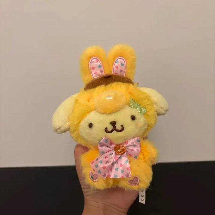 [BUNJANG] Sanrio Spring Rabbit Pompompurin Keyring / 산리오 스프링래빗 폼폼푸린 키링