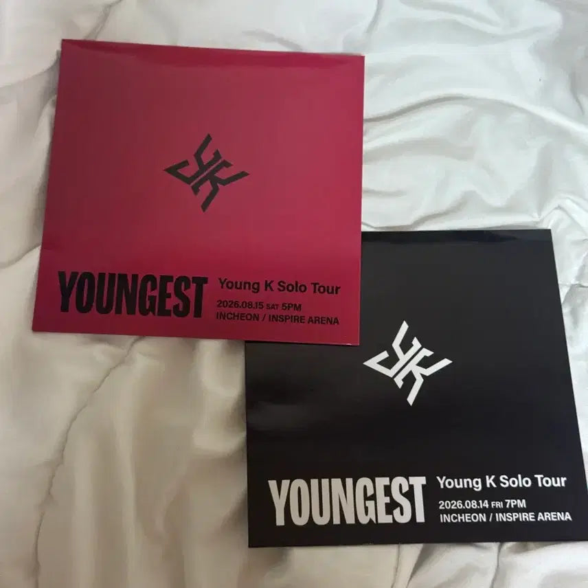 [BUNJANG] Young K Concert Admission Gift Set (First &amp; Middle Concert) Sealed / 영케이 입장기프트 첫+중콘 미개봉