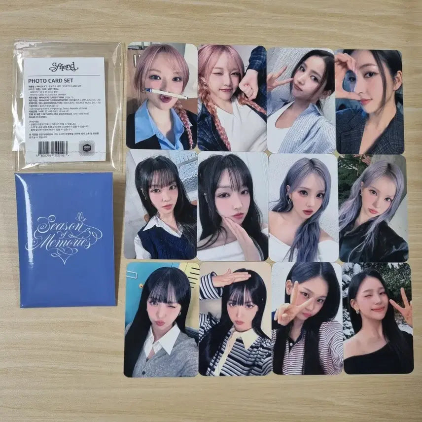 [BUNJANG] GFRIEND 10th Anniversary Season of Memories Photocard Set / 여자친구 10주년 포토카드 세트 시즌오브메모리즈
