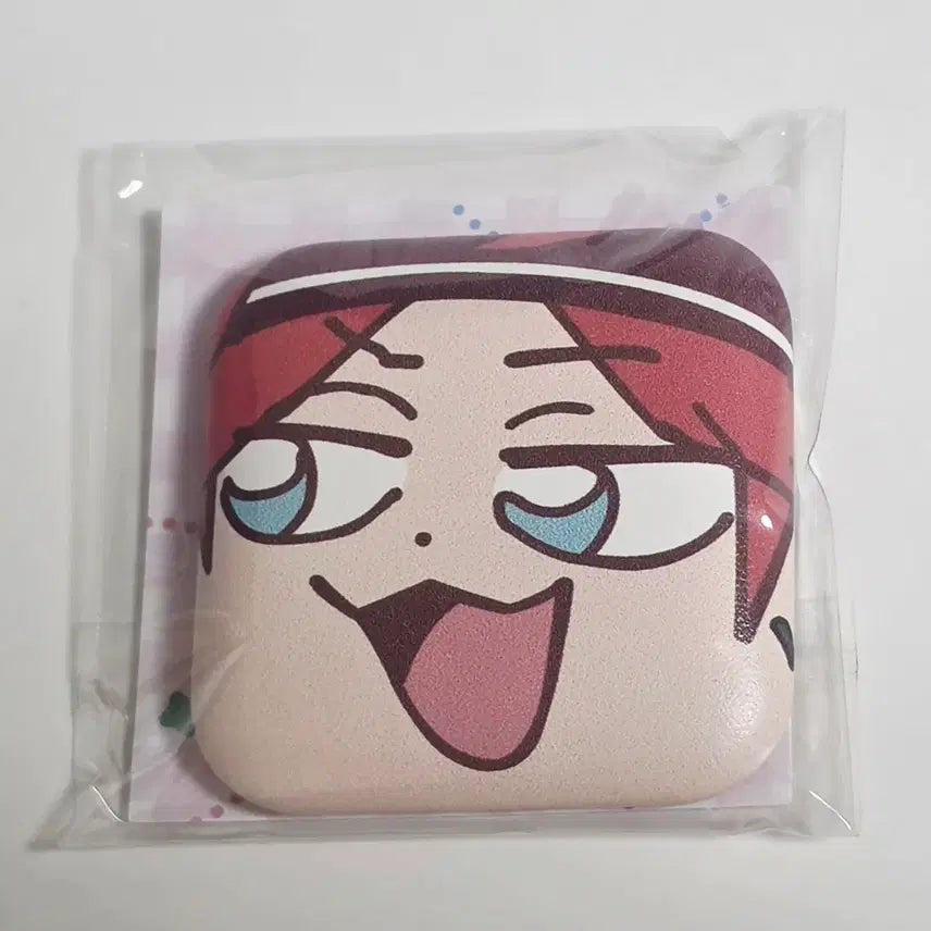 [BUNJANG] Ensemble Stars Rinko Bukubu Square Badge (Sealed) / 앙스타 린네 부쿠부 사각 뱃지 미개봉