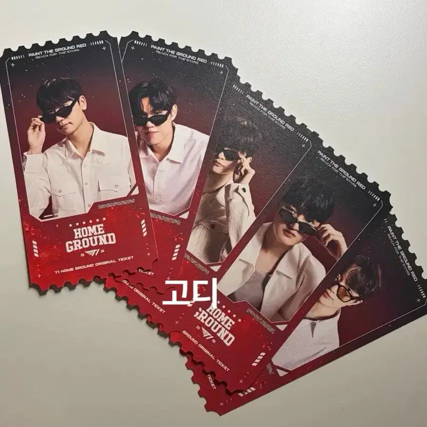 [BUNJANG] T1 Homeground Day 1 POB Original Ticket Bundle Set / 티원 홈그라운드 1일차 특전 오리지널 티켓 세트 일괄 양도