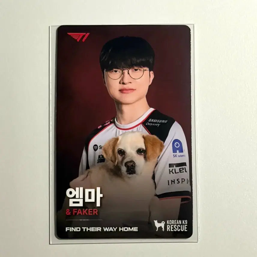 [BUNJANG] T1 Faker KK9R Photocard / T1 티원 KK9R 페이커 포카 양도