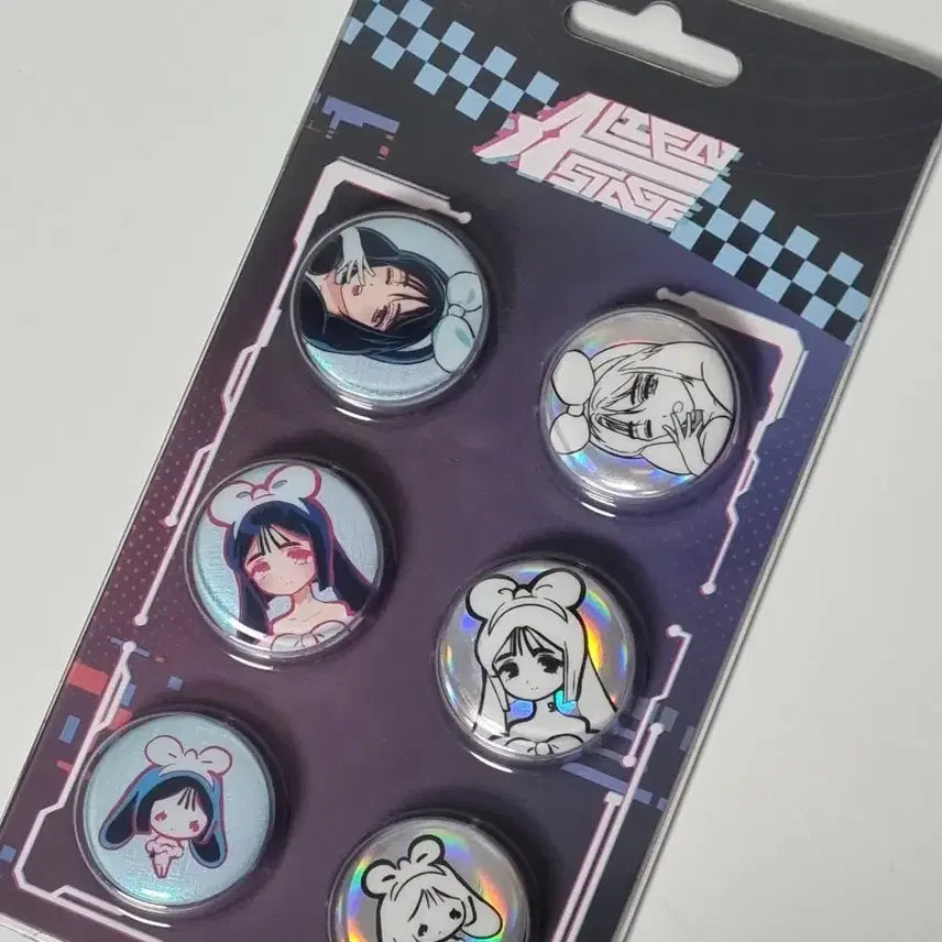 [BUNJANG] Alien Stage Barniste Sua Badge Set / [미사용] 에일리언 스테이지 바니스테 수아 뱃지 세트