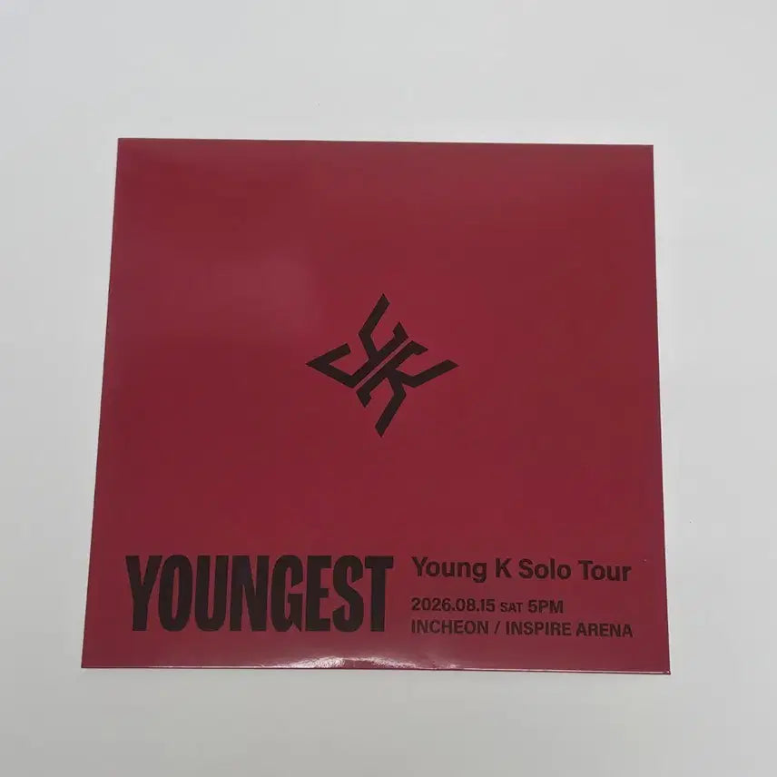 [BUNJANG] Young K Solo Concert Middle Seat Entry Gift / 영케이 중콘 입장기프트 양도