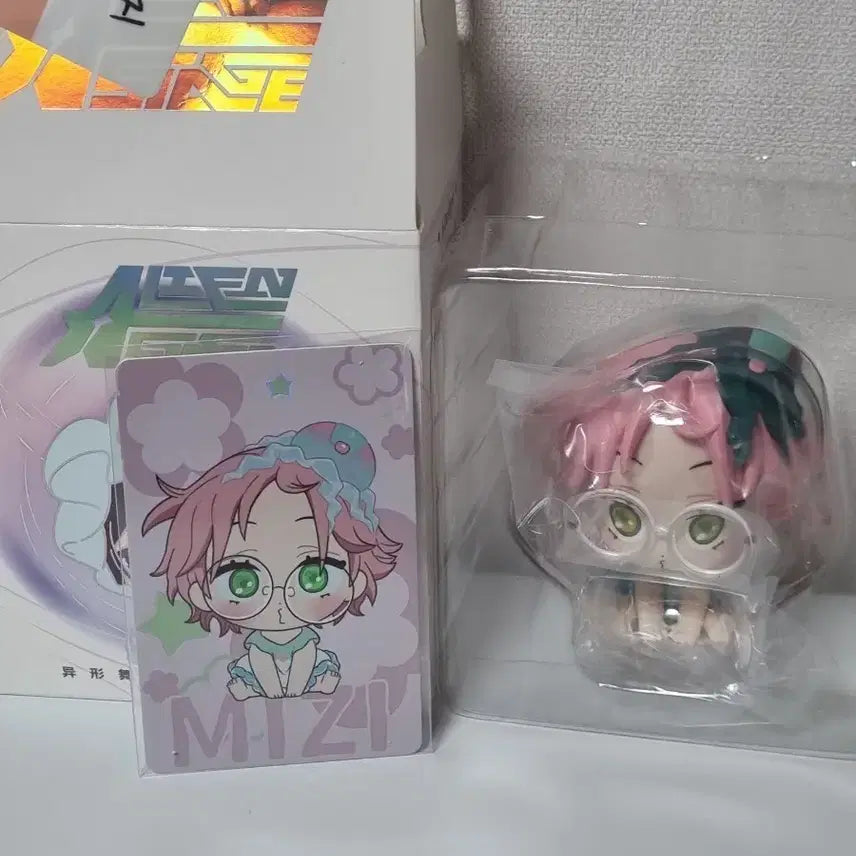 [BUNJANG] Aili Stage Miji Childhood Figure &amp; Photocard Set / 에일리언 스테이지 미지 유년기 피규어 에이스테