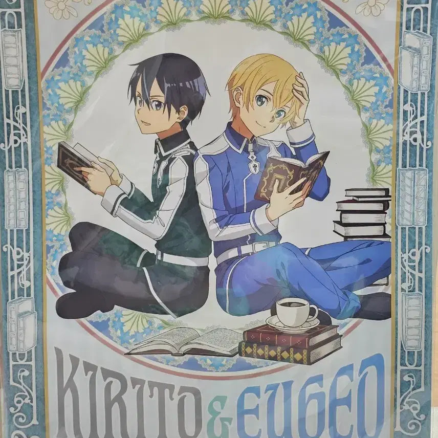 [BUNJANG] Sword Art Online: Alicization Kirito &amp; Eugeo B Prize Visual Board / 소아온 제일복권 B상 키리토 유지오 비주얼 보드  (소드아트온라인 앨리시제 이션)
