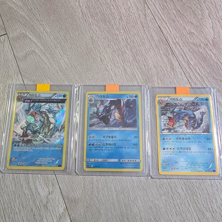 [BUNJANG] Ancient Gyarados Cards Set / 2015년, 2017년고대 갸라도스