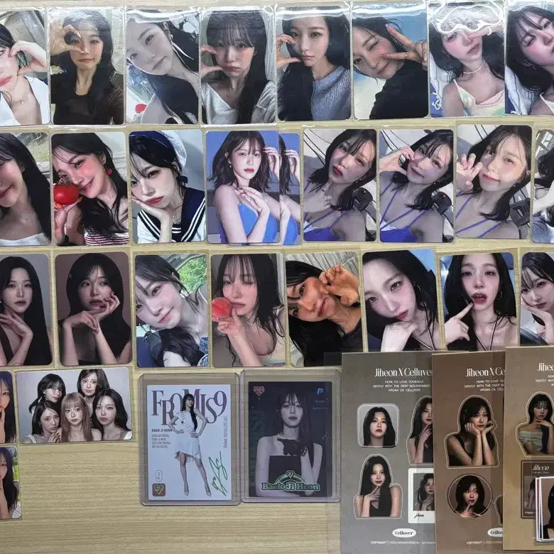[BUNJANG] fromis_9 Baek Ji-heon Photocard Bundle Set / 프로미스나인 백지헌 포토카드 포카 일괄