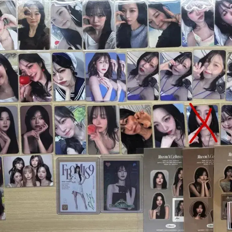 [BUNJANG] fromis_9 Baek Ji-heon Photocard Bundle Set / 프로미스나인 백지헌 포토카드 포카 일괄