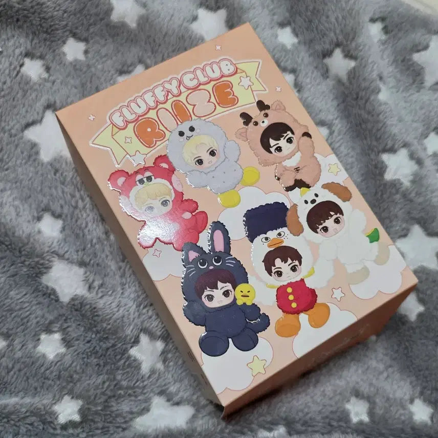 [BUNJANG] Pop Mart Rize Fluffy Club Series Plush Doll Keychain Sungchan / [비닐미개봉] 팝마트 라이즈 플러피 클럽 시리즈 인형 키링 성찬 우락밤