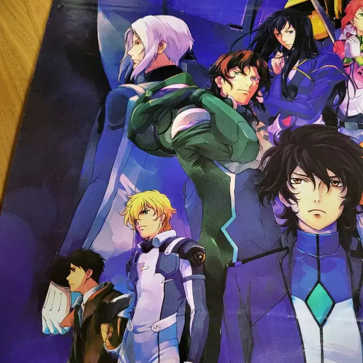 [BUNJANG] Gundam 00 Supplemental Manga, Large Poster, Mousepad, Clear Poster Set / 건담 더블오 부록 만화, 대형 포스터, 마우스패드, 클리어포스터