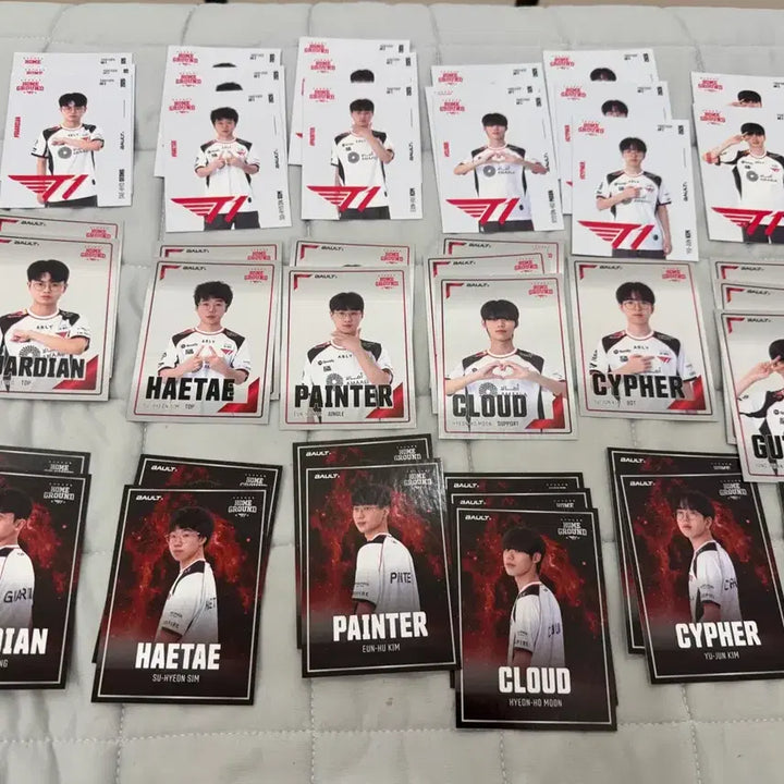 [BUNJANG] Bault T1 Homeground Edition Card Bundle Set / bault t1 홈그라운드 에디션 카드 일괄