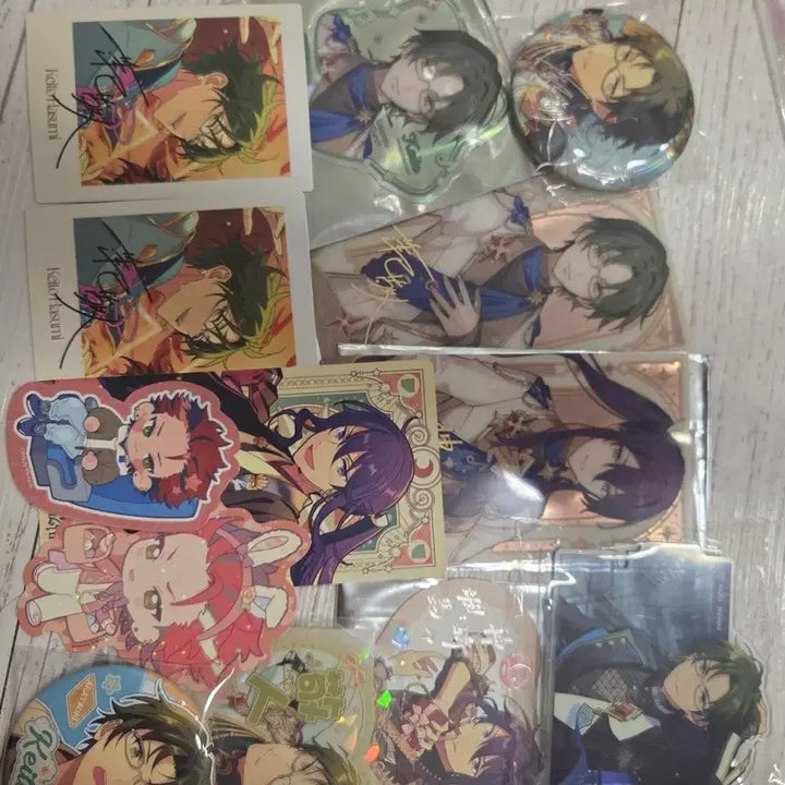 [BUNJANG] Ensemble Stars! Kaito, Somma, Kuro Hongwal Bundle Set / 앙스타 케이토 소마 쿠로 홍월 굿즈 일괄