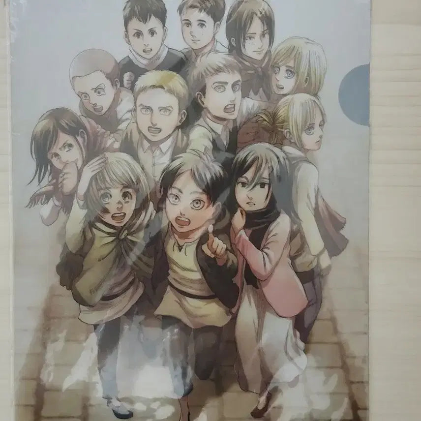 [BUNJANG] Attack on Titan A5 L-Type Clear File / 진격의거인 a5 L자 L형 클리어파일