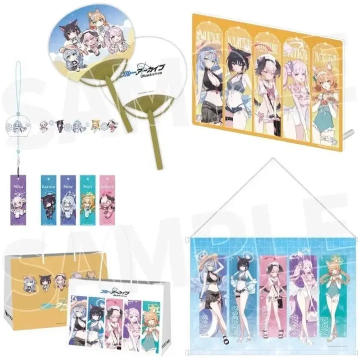 [BUNJANG] Blue Archive Comiket Limited Trinity Swimsuit Set / 블루아카 C108 코미케 현장 한정 트리니티 세트