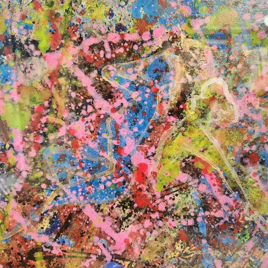 [BUNJANG] Kyung Nohyun Original Painting (Canvas, Oil, Gold Leaf) - Size 6 / 경노현 화백 원화 6호