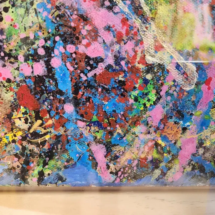 [BUNJANG] Kyung Nohyun Original Painting (Canvas, Oil, Gold Leaf) - Size 6 / 경노현 화백 원화 6호