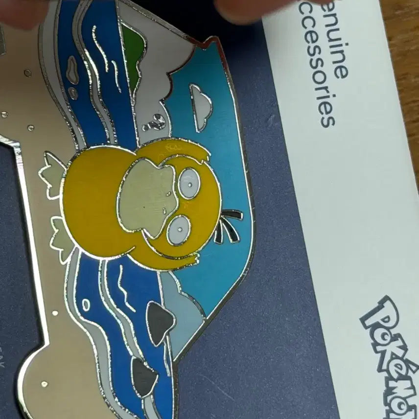 [BUNJANG] Hyundai Motors Pokemon Metal Pin Badge Psyduck / 현대자동차 포켓몬 메탈 핀뱃지 고라파덕
