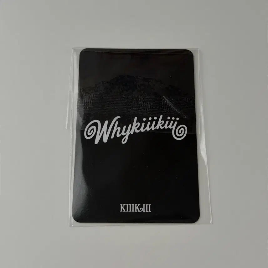 [BUNJANG] KiiiKiii Waikiki Official Photocard HAEUM / 키키 KiiiKiii 와이키키 공방포카 하음