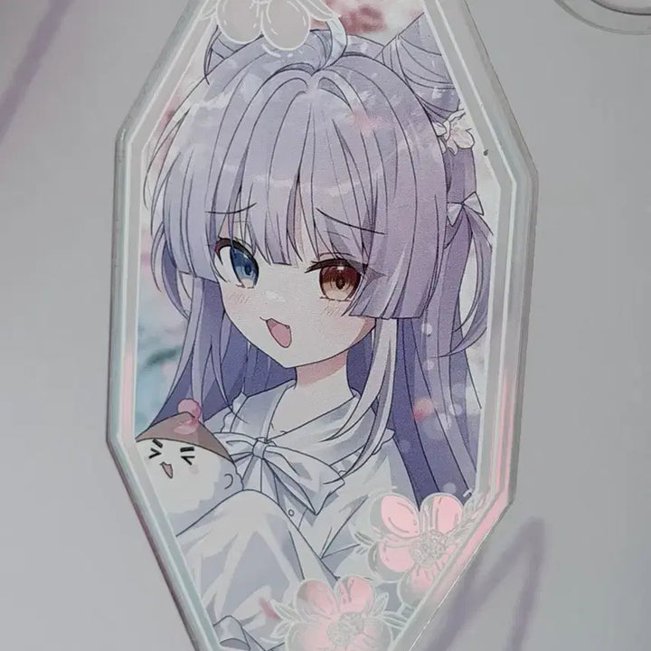 [BUNJANG] Stellive Tenko Shibuki Hologram Keyring / 스텔라이브 텐코 시부키 홀로그램 키링