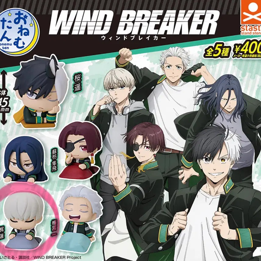 [BUNJANG] Wind Breaker Kazami Karen Onemutan Vol. 1 Gacha Figure (Sealed) / (미개봉) 윈브레 카지 렌 오네무탄 1탄 가챠 피규어 윈드브레이커
