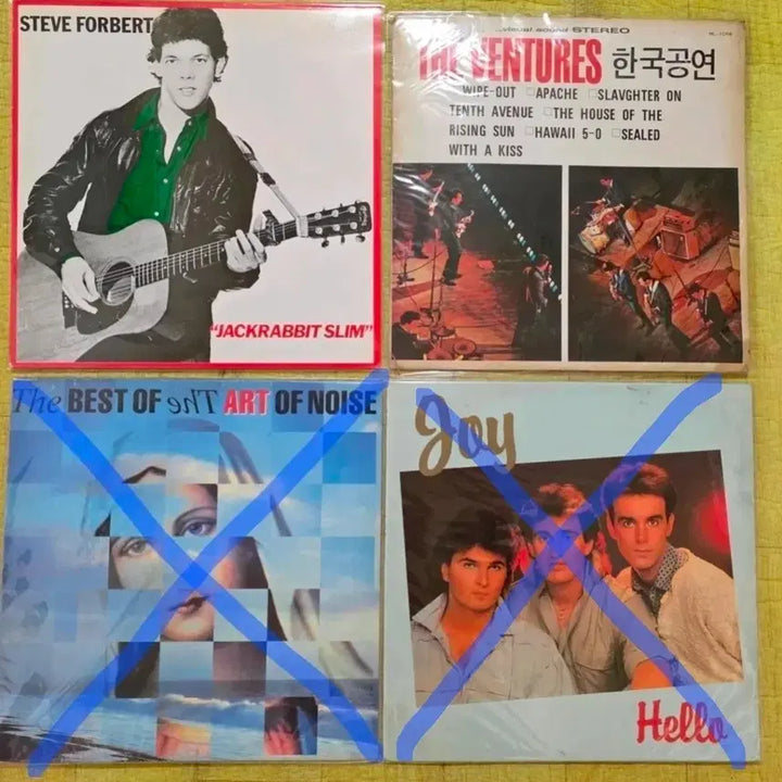 [BUNJANG] Steve Porcaro, The Ventures, Art of Noise, Joy Albums LP Set / LP 장당5천