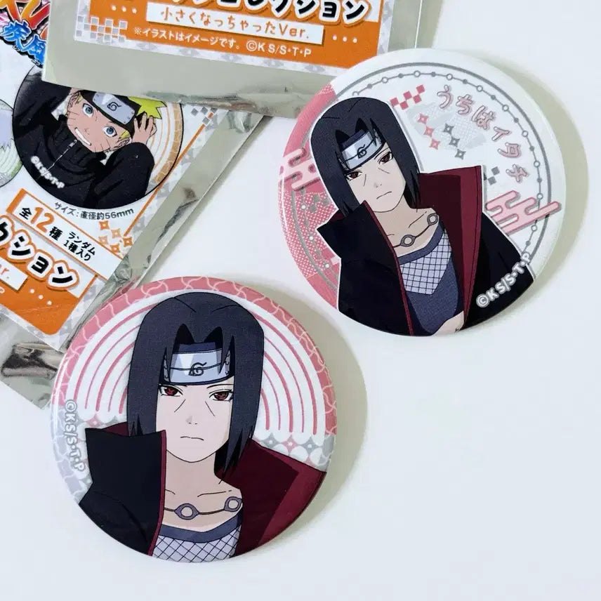 [BUNJANG] Naruto "Shrunk Down!" Chibi Can Badge - Itachi Uchiha / 나루토 작아져버렸다 치비 캔뱃지 - 우치하 이타치