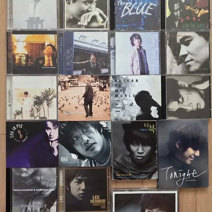 [BUNJANG] Various Artists Korean Pop CDs Collection / 김민종 김태욱  안재모 연정훈 임창정  이승기 차인표 차태현