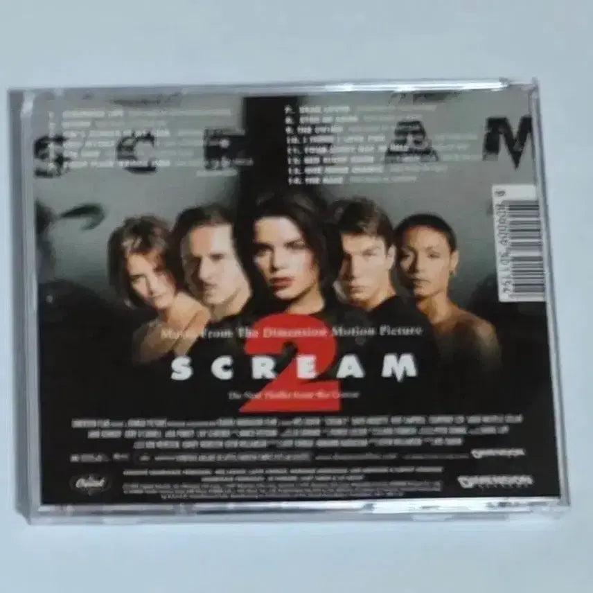 [BUNJANG] Scream 2 Horror Movie Soundtrack CD / 스크림 2 호러 영화 앨범 시디 CD 호러영화 OST