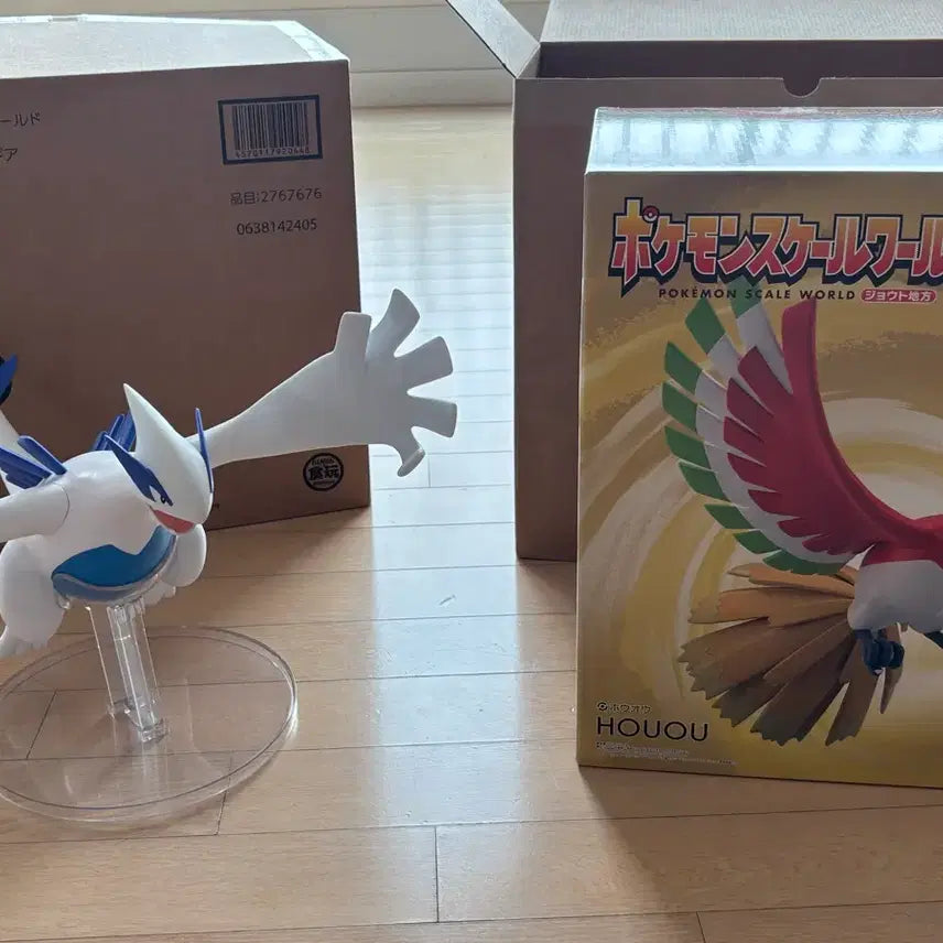 [BUNJANG] Pokemon Scale World Lugia &amp; Ho-Oh Figure Set / 포켓몬 스케일 월드 루기아 &amp; 칠색조 피규어