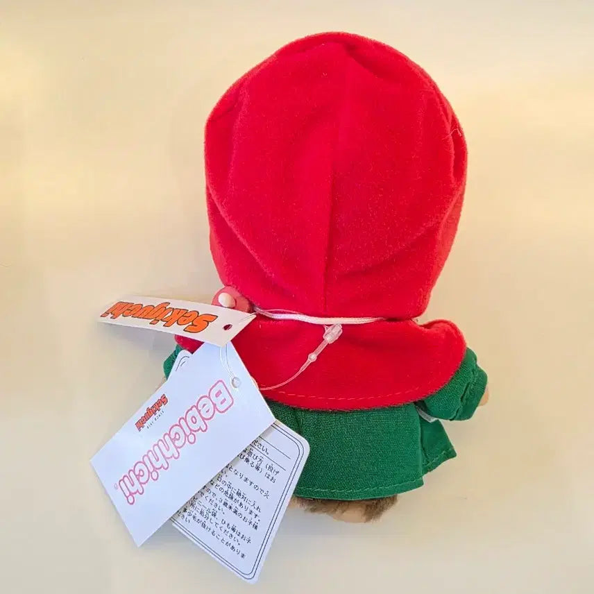 [BUNJANG] BeBe Che Che Red Hat Monchhichi / 빨간모자 베베치치 몬치치