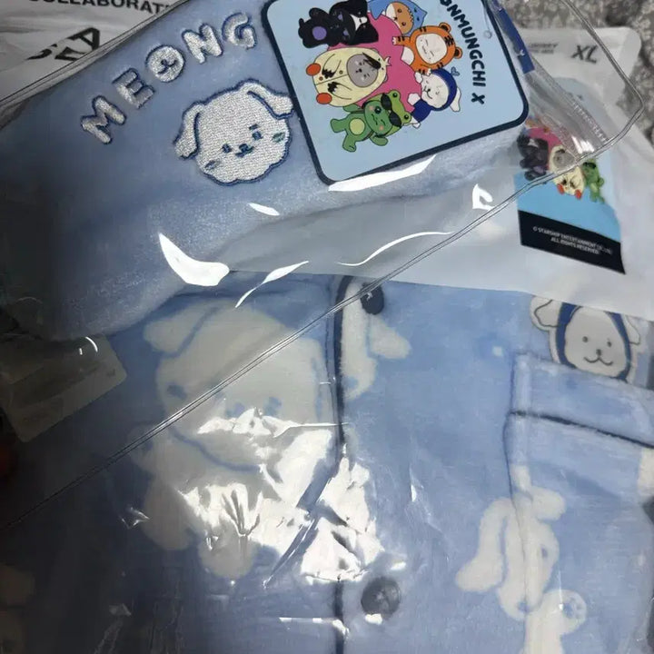 [BUNJANG] MONSTA X Pajamas Sleepwear Sleep Set / 몬뭉치엑스 몬스타엑스 잠옷 파자마 멍꼬