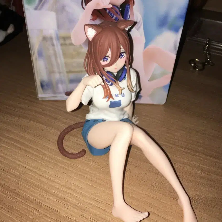 [BUNJANG] Taito The Quintessential Quintuplets Nakano Miku Desktop Figure / 타이토 5등분의 신부 나카노 미쿠 데스크탑