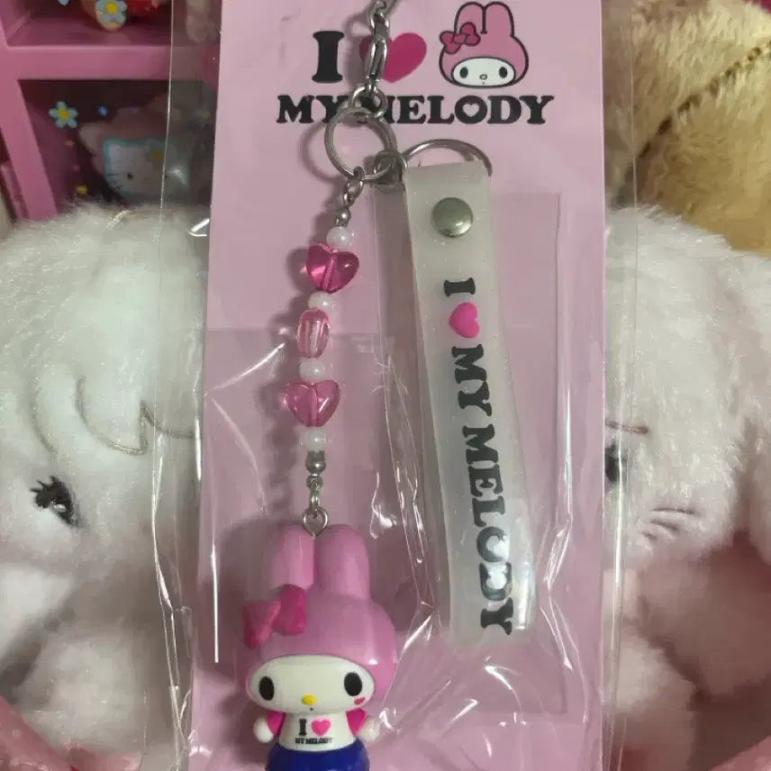 [BUNJANG] ILove My Melody Strap / 아이러브 스트랩 마이멜로디