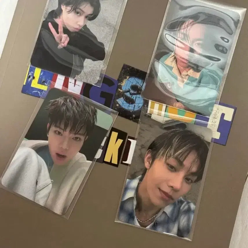 [BUNJANG] LNGSHOT Sticker Book Bundle Set (with Photocard) / 롱샷 스티커북 양도 (포카 포함)