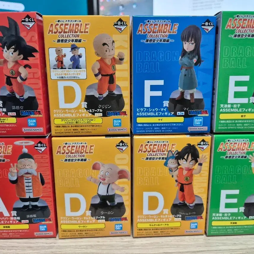[BUNJANG] Dragon Ball Ichiban Shoji Assemble Lot (8 Figures) / (미개봉&amp;개봉/택포14) 제일복권 드래곤볼 어셈블 8개 일괄